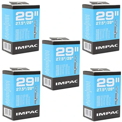 Image of Impac 29&quot; x 1.75 2.35 Mountain Bike Inner Tubes Presta Valve (Pack of 5)