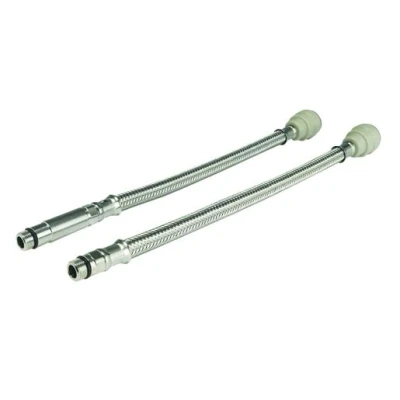 Image of JG Speedfit Monobloc Flexible Connector Hose 15mmxM10 (Braided) FLX28