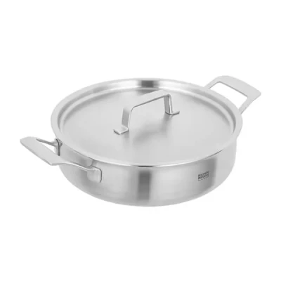 Image of Kuhn Rikon Culinary Fiveply 24cm/3L Serving Pan with Lid