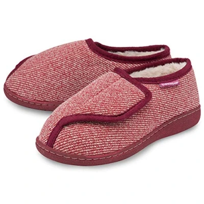 Image of Dunlop Dolly Ladies Slippers Red UK 4