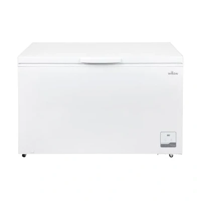 Image of Willow W400CFW 400L Freestanding Chest Freezer with Removable Storage Baskets, Electronic Thermostat, 4* Rating, Low Noise, 2 Years Warranty White
