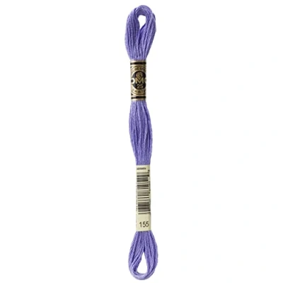 Image of DMC 6 Strand Embroidery Cotton Floss, Medium Dark Blue Violet