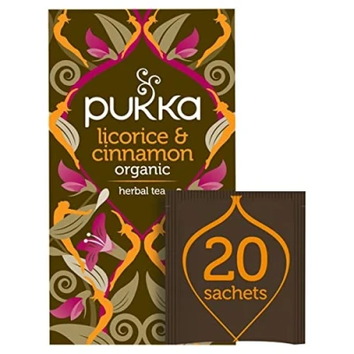 Image of Pukka Herbal Teas Licorice And Cinnamon 20 Bags
