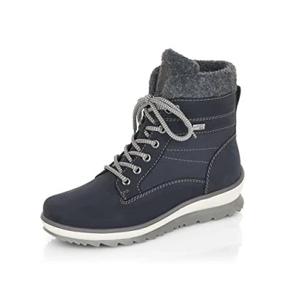 Image of Remonte Women&#039;s R8477 Snow Boot,Pacific Pacific Granite Fumo 14, 4 UK