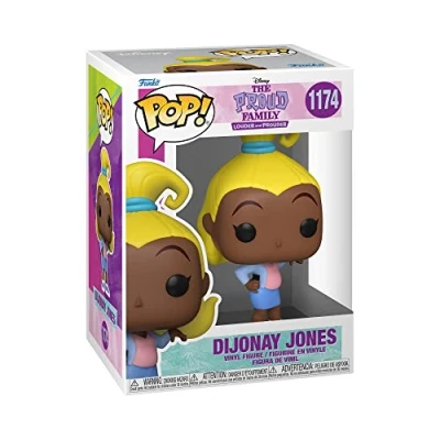 Image of Funko POP! Disney: the Proud Family Dijonay Jones Collectable Vinyl Figure Gift Idea Official Merchandise Toys for Kids &amp; Adults TV Fans Model Collectors and Display