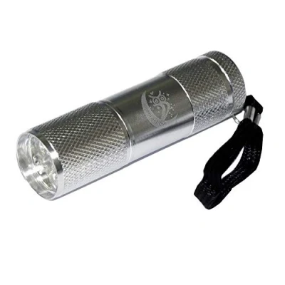 Image of Night Owl LED Torch, Pocket Bright Comet Silver