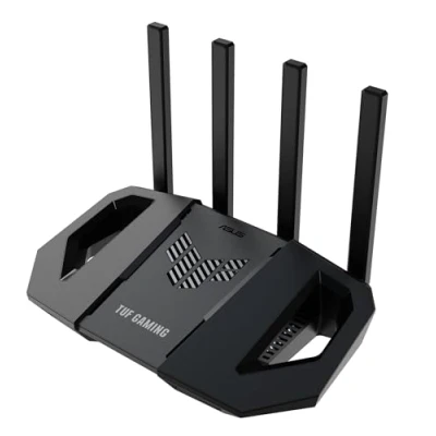 Image of ASUS TUF Gaming BE3600 Dual Band WiFi 7 Router, 802.11be, 2.5Gbps port, Mobile Game Mode, Free Security, Mesh support, Gear Accelerator, Adaptive QoS, Port Forwarding, Tethering