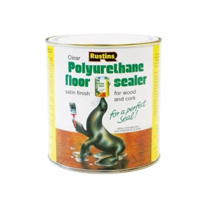 Image of Rustins Polyurethane Floor Sealer Satin 1L