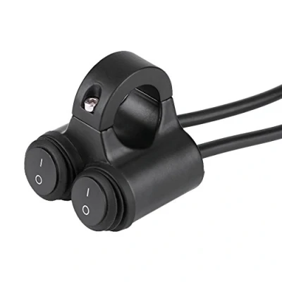 Image of Motorcycle Handlebar Switch Double Control Button Switch,22Mm Universal Headlight Brake Fog Lights Horn Dual Model B