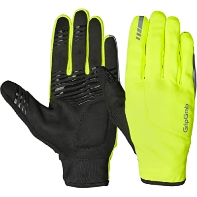 Image of GripGrab Hurricane 2 Windproof Spring Autumn Cycling Gloves Long Padded Thermal Road MTB Gravel Bike Bicycle Glove