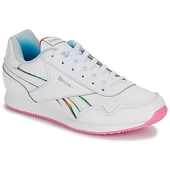 Image of Reebok Royal Classic Jogger 3.0 Sneaker, White/Vector Red/Digital Blue, 5 UK