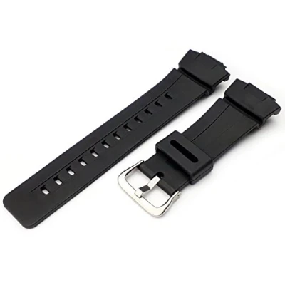Image of Black Replacement Watch Strap Band For Casio G Shock G100 G101 G2300 UK Stock