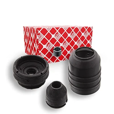 Image of febi bilstein 05492 Strut Top Mounting Kit with buffer and protective cap, pack of one