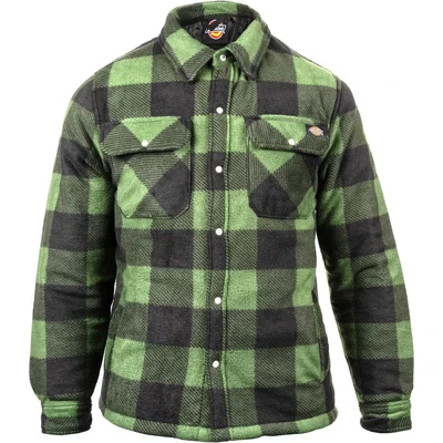 Image of Dickies Outerwear for Men, Portland Jacket, Padded More Warmth, Green, 3XL