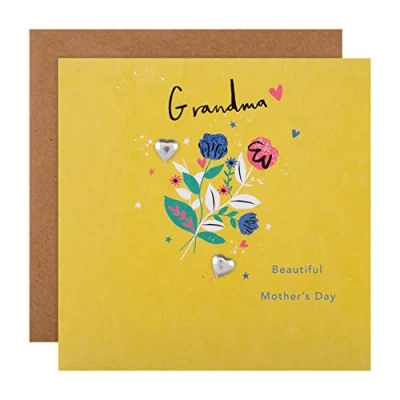 Image of Hallmark Mothers Day Card for Grandma Contemporary Flowers Design