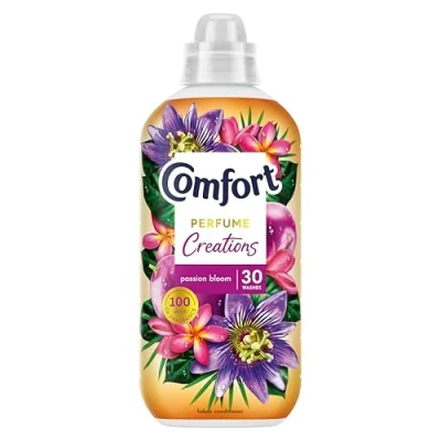 Image of Comfort Creations Passion Bloom Fabric Conditioner Stay Fresh technology for 100 days of freshness + fragrance* 30 washes (900 ml)