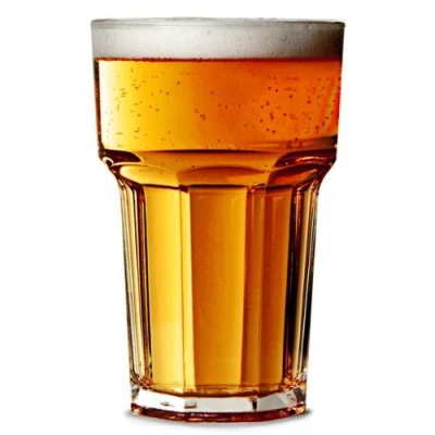 Image of BB Plastics Elite Remedy Polycarbonate Half Pint Nucleated Tumblers CE 10oz / 285ml Set of 4 Granity Hiballs