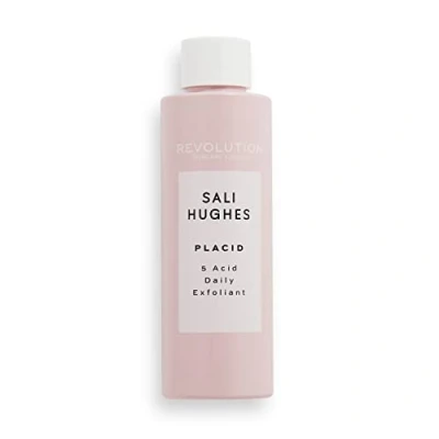 Image of Revolution Skincare London, Sali Hughes, Placid 5 Acid Daily Exfoliant, Face Exfoliatior, 150 ml