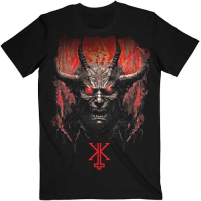 Image of Rock Off officially licensed products Kerry King from Hell I Rise T Shirt XL Black