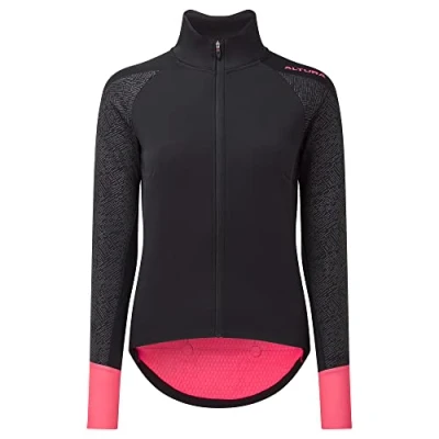 Image of Altura Womens Endurance Mistral Softshell Thermal Water Repellent Cycling Jacket Black 18