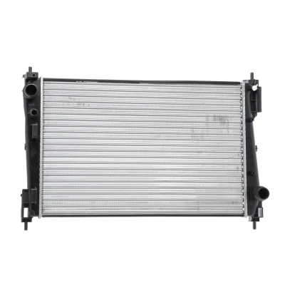 Image of 1300296, 1300415, 13313295 Engine radiator NRF 53455A Aluminium 620mm 398mm 23mm Mechanically jointed cooling fins VAUXHALL: Corsa Mk3
