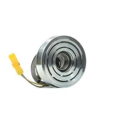 Image of 0900K161, 1607424980, 1608881380, 1608948780, 1609491580 Compressor Clutch NRF 380030 12V GENUINE SANDEN 119mm 6 PEUGEOT: Partner II Van, 2008 Estate