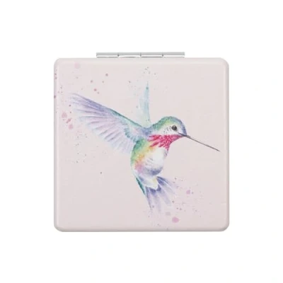Image of Wrendale Designs &#039;Wisteria Wishes&#039; Hummingbird Compact Mirror
