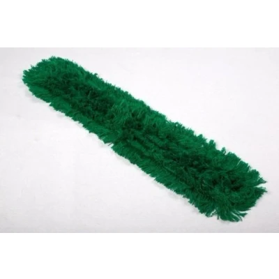 Image of Replacement 80cm (32&quot;) Dust Control Mop sweeper / Floor Duster acrylic head Green DCS DB8RHGN