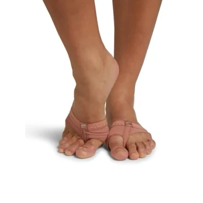 Image of Capezio Barely There footUndeez™ Ballet Shoes, Flexible Padded Shoe For The Appearance Of Dancing Barefoot, Supportive Dance Shoes Barefoot Performances Light Suntan, S (Small)
