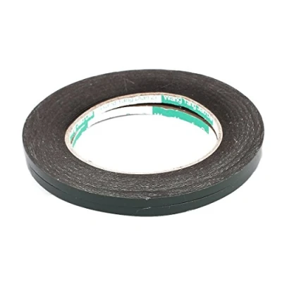 Image of sourcingmap 2pcs 5mm x 0.5mm Self Adhesive Shock Resistant Anti noise Foam Tape 10M Length
