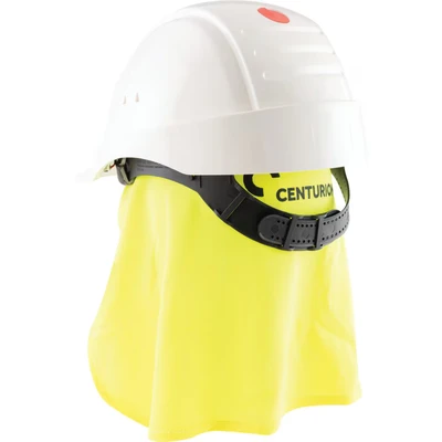 Image of Accy: S51HVY Sun Cape Hi vis Yellow Centurion