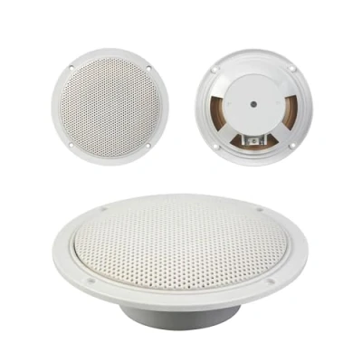 Image of Velleman VDSWPS5N Dual Water Resistant Cone Speaker Set with Grids, 80 W, Multi Colour, 5 Inch