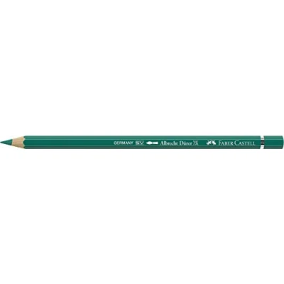 Image of Faber Castell Art &amp; Graphic Albrecht Dürer Watercolour Pencil, (276), Chrome Oxide Green Fiery, For Art, Craft, Drawing, Sketching, Home, School, University, Colouring
