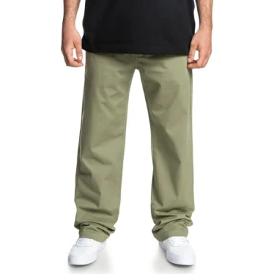 Image of DC Worker Relaxed Chino Pants Deep Lichen Green 38/34