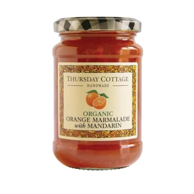 Image of Thursday Cottage Organic Orange &amp; Mandarin Marmalade 340g