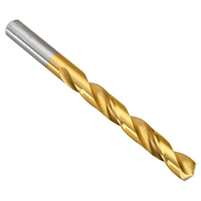 Image of OX A5103125 Hss Tin Coated Jobber Drill Bit, Gold/Silver, 12.5 mm
