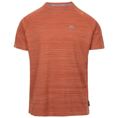 Image of Trespass Mens Short Sleeve Gym Top Activewear Workout Quickdry Moisture Wicking Leecana