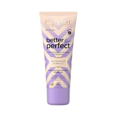 Image of Eveline Better Than Perfect Nawilżająco Kryjący Podkład Nr. 02 Light Vanilla Warm 30ml