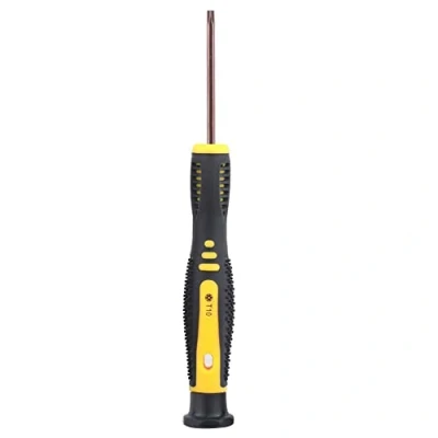 Image of T10 Torx Screwdriver TR10 T10H Tamper Proof Security with Magnetic Tip and Soft Grip for Screws