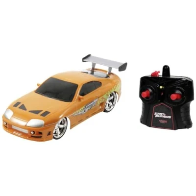 Image of Jada 253206006 Fast&amp;Furious Coche RC 1995 Toyota Supra Naranja 1:16 The FAST And Furious &amp; FURIOUS,Orange
