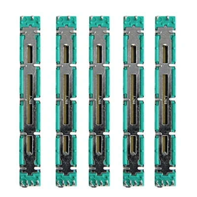 Image of fatteryu 5PCS 75mm Mixer Fader A20K/B20K/B50K Straight Slide Potentiometer for