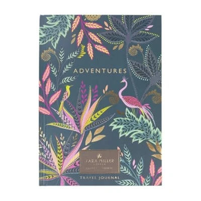 Image of Sara Miller Savannah A5 Travel Journal with tabbed pages and inner pocket