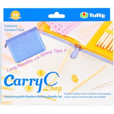 Image of Tulip Needle Company Carry C Interchangeable Bamboo Circular Long Set