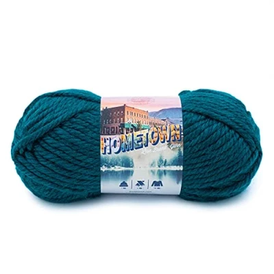 Image of Lion Brand Yarn 135 175 Hometown USA Yarn, Montpelier Peacock, Pack of 1