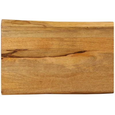 Image of vidaXL Table Top 50x40x3.8 cm Live Edge Solid Wood Mango