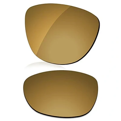 Image of LenzReborn Polarized Lens Replacement for Oakley Frogskins OO9013 Sunglass Umber Gold Mirrored