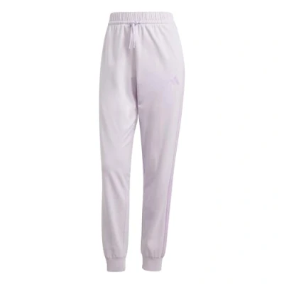 Image of adidas Women&#039;s Essentials 3 Stripes Jogger Pants, ice Lavender/Bliss Lilac, XXL