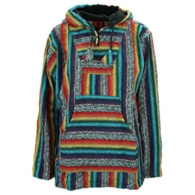 Image of Baja Hoodie Brushed Cotton Rainbow XL