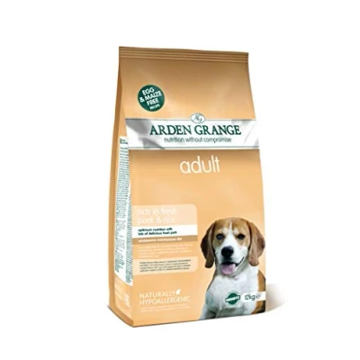 Image of Arden Grange Adult rich in fresh pork &amp; rice 2 x 12kg