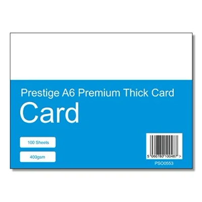 Image of Prestige A6 Premium Thick Card 400gsm 100 Sheets